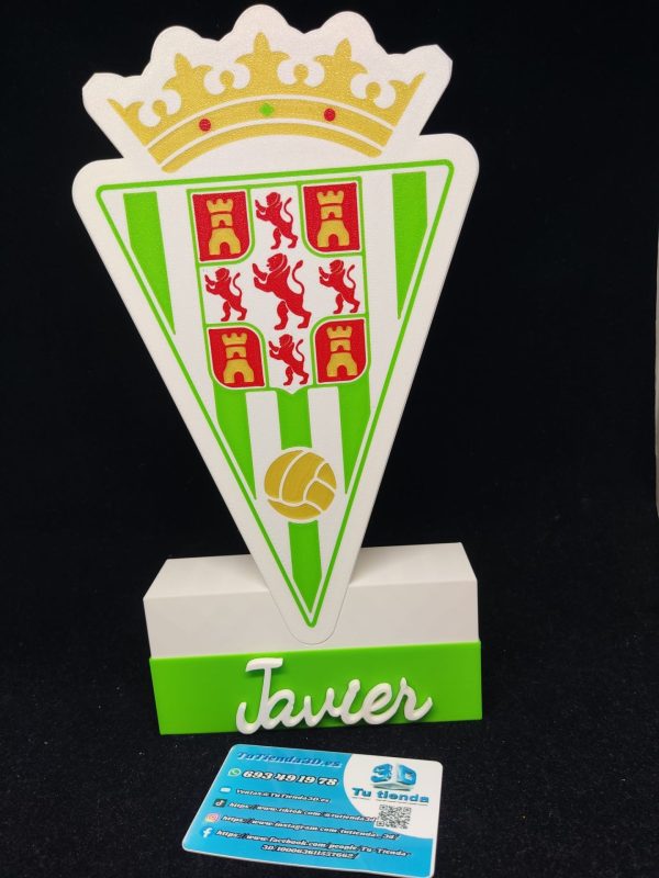 Lámpara nocturna led escudo Córdoba C F - Imagen 3