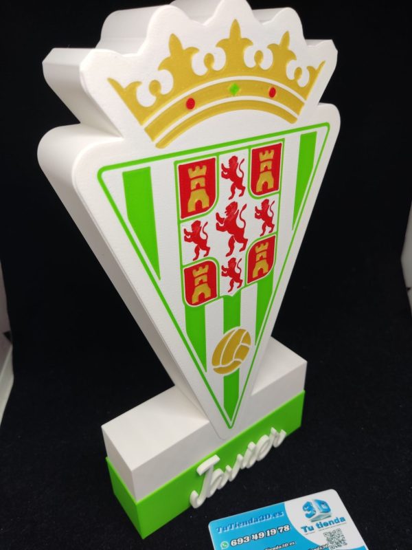 Lámpara nocturna led escudo Córdoba C F - Imagen 5