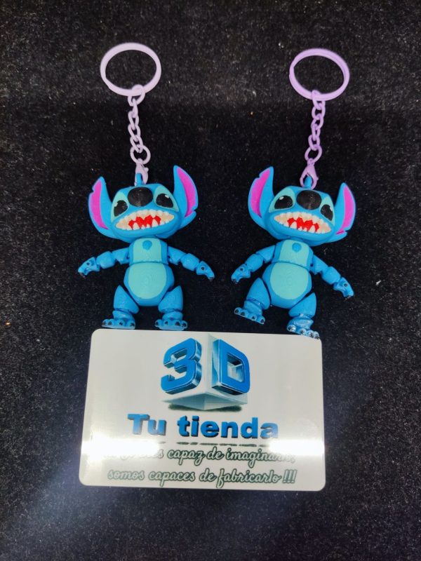 Llavero Articulado de Stitch - Imagen 3