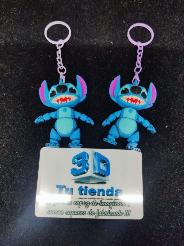 Llavero Articulado de Stitch - Imagen 4