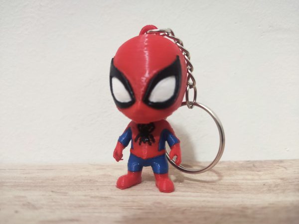 Llavero Spiderman Chibi
