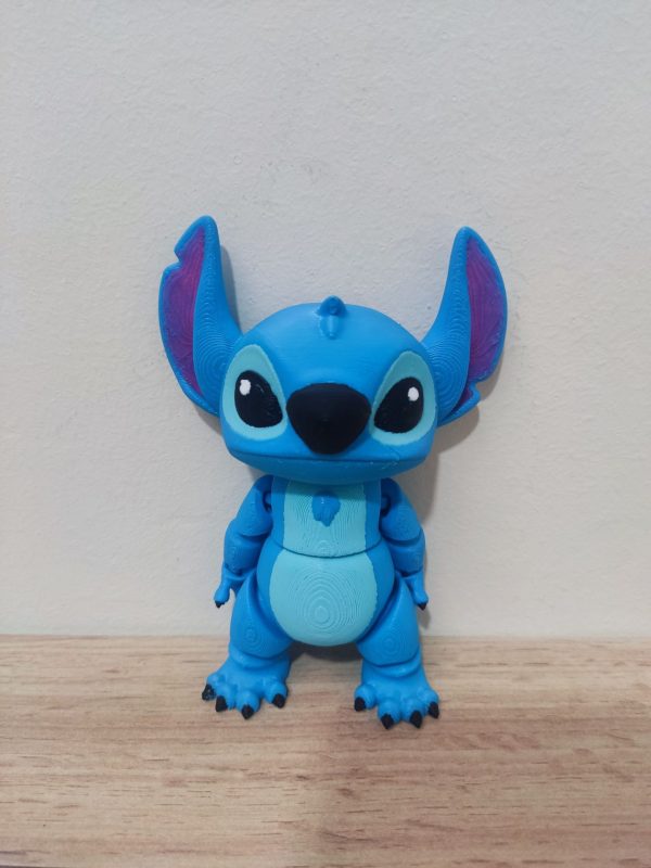 Figura Articulada de Stitch (boca cerrada)