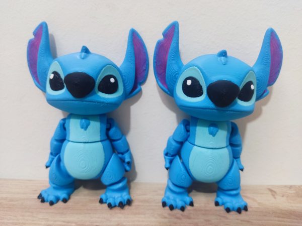 Figura Articulada de Stitch (boca cerrada) - Imagen 3
