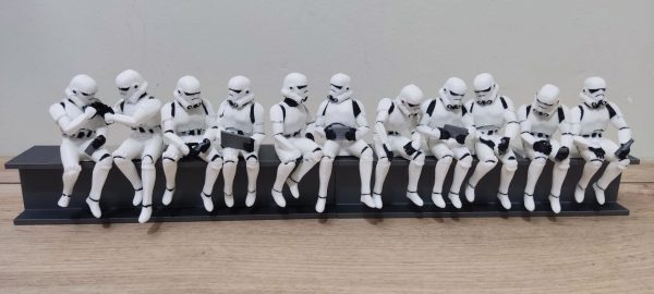 Diorama - Almuerzo en Rascacielos con Stormtroopers - Imagen 4