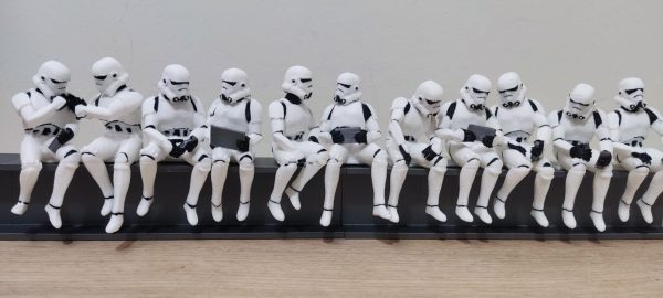 Diorama - Almuerzo en Rascacielos con Stormtroopers - Imagen 10