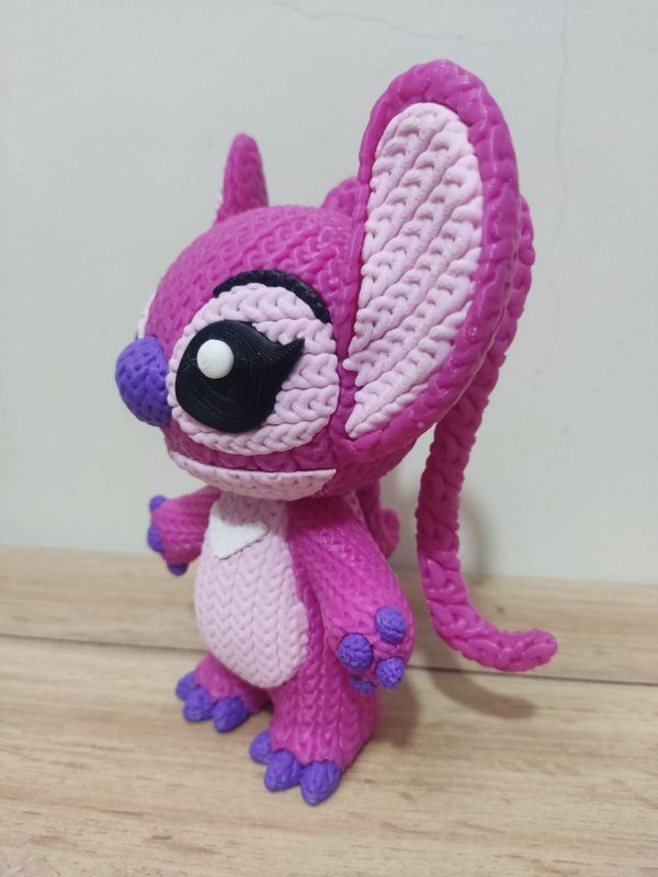 Figura de Angel Efecto Crochet - Imagen 4