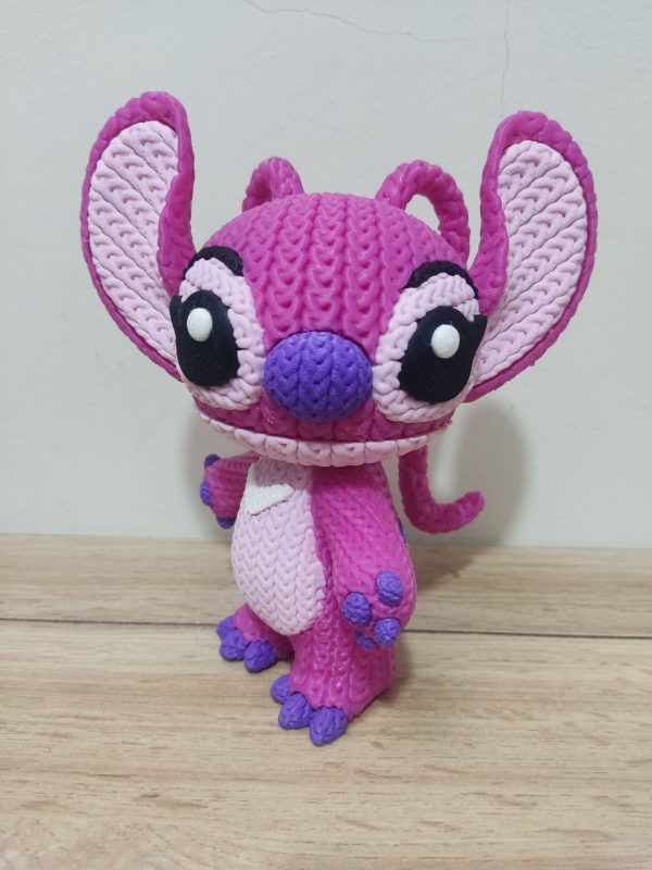 Figura de Angel Efecto Crochet - Imagen 7