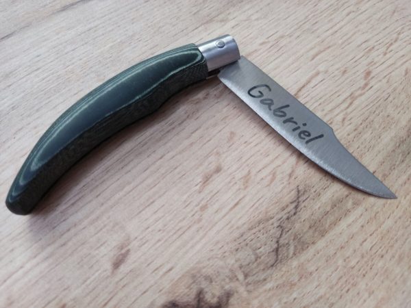 Navaja Artesanal con Grabado Personalizado - Imagen 3