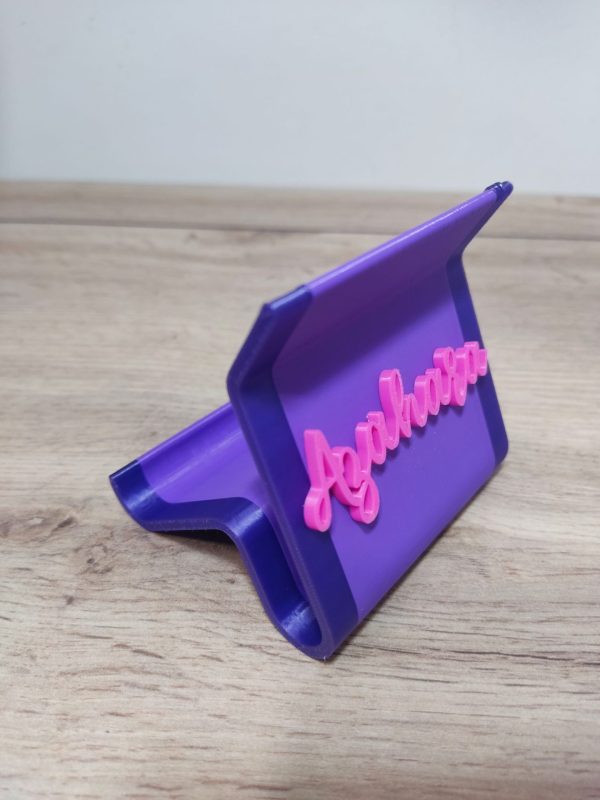 Soporte para móvil personalizado ondulado