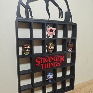Expositor Estantería FUNKO POP! huevos kinder!! con Logo STRANGER THINGS