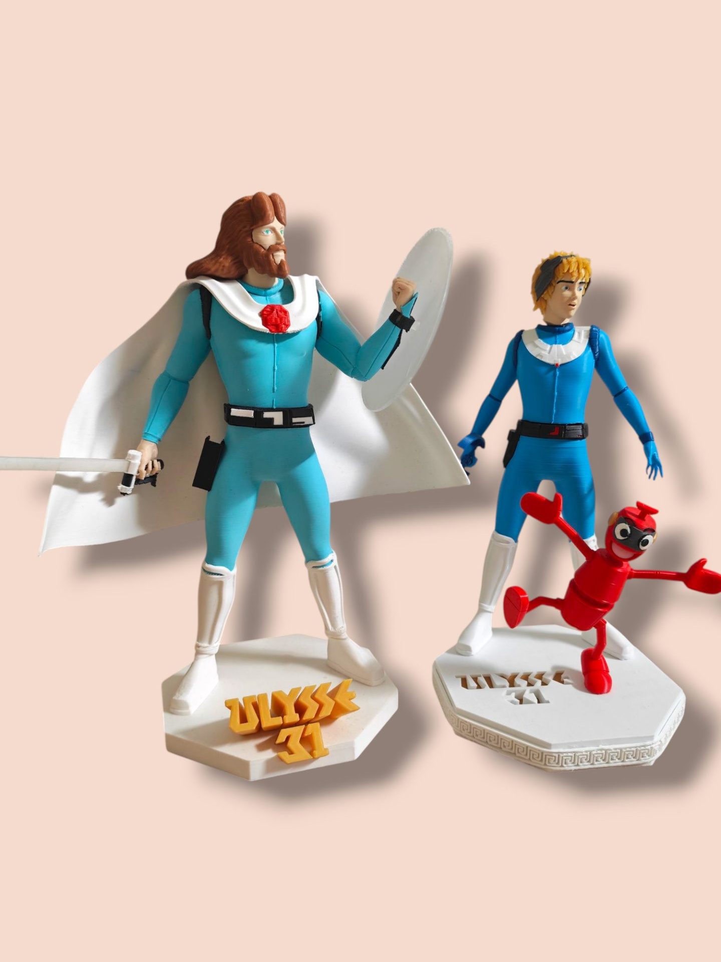 Set de Figuras Telémaco y Nono - Colección Ulises 31 - Imagen 9