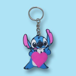 Llavero Stitch Corazón
