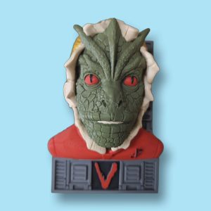 Busto Decorativo: Visitante (Serie "V")