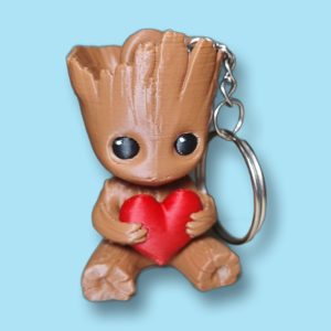 Llavero Baby Groot "Love" – Edición Especial