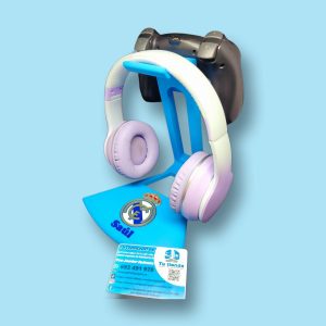 Soporte para auriculares y mando personalizado