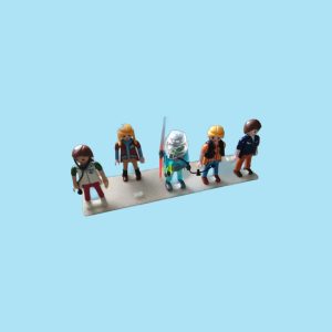Base de Exposición y Estabilidad para Figuras PLAYMOBIL