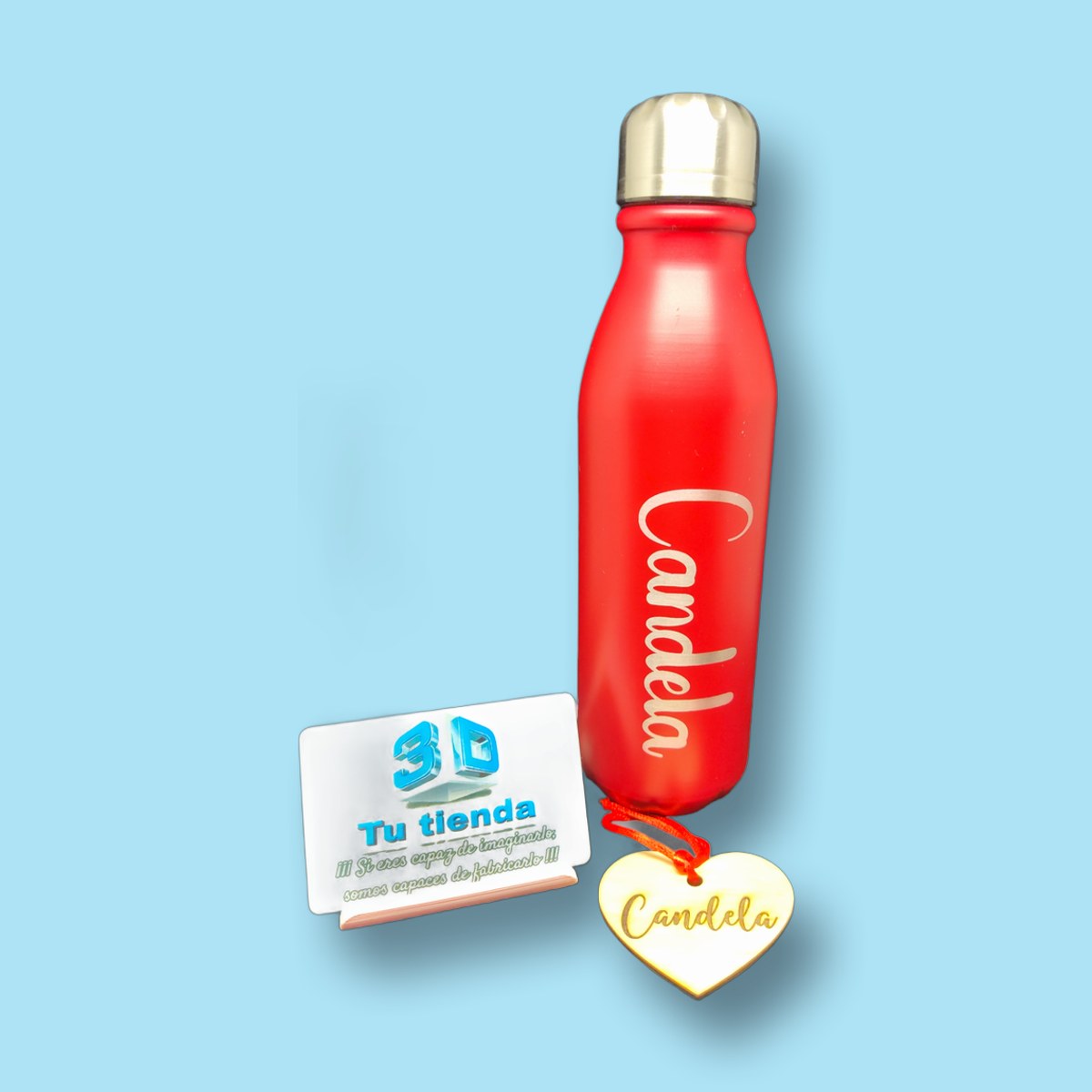 Botella de aluminio reciclado Personalizada 550 ml