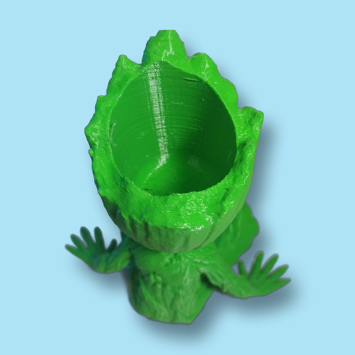 Macetero cactus Groot sentado