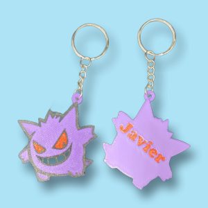 Llavero Pokémon Gengar personalizado