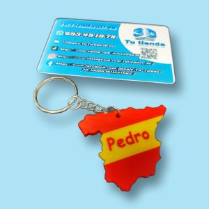 Llavero España Personalizado