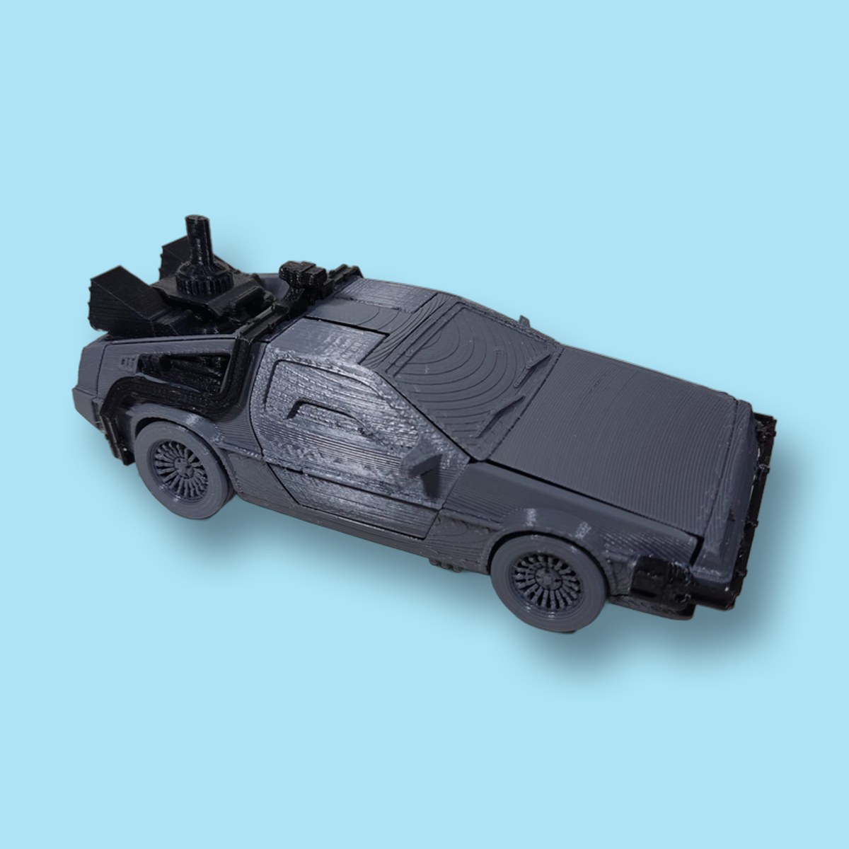 Figura Decorativa Coche Delorean