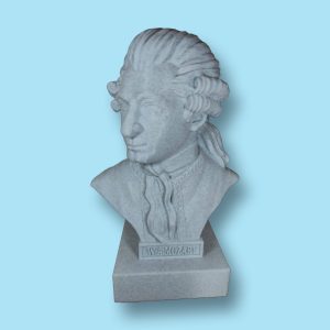 Busto de Wolfgang Amadeus Mozart