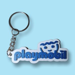 Llavero Logo Playmobil – Edición Nostalgia