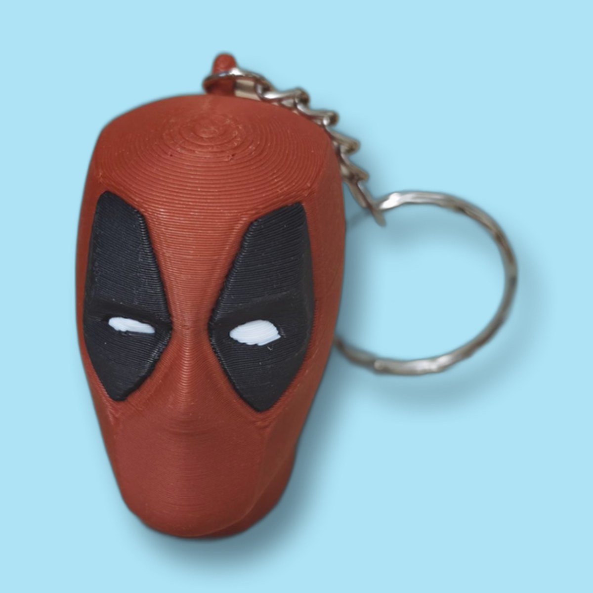 Llavero cabeza 3D Deadpool