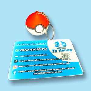 Llavero Pokeball Redonda