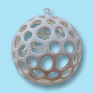 Bola de Navidad modelo Voronoi