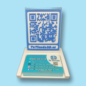 Cartel QR tarjetero