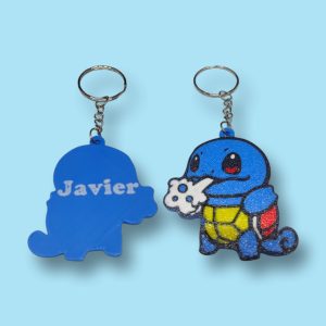 Llavero Pokémon Squirtle personalizado