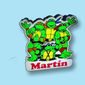 Lámpara nocturna Tortugas Ninja