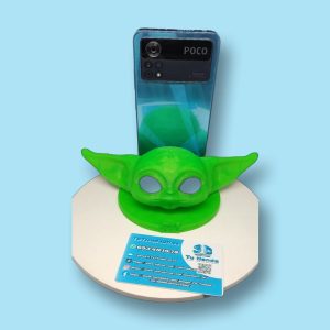 Soporte Móvil Baby Yoda Multicolor