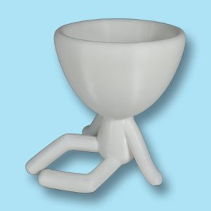 Macetero para cactus sentado