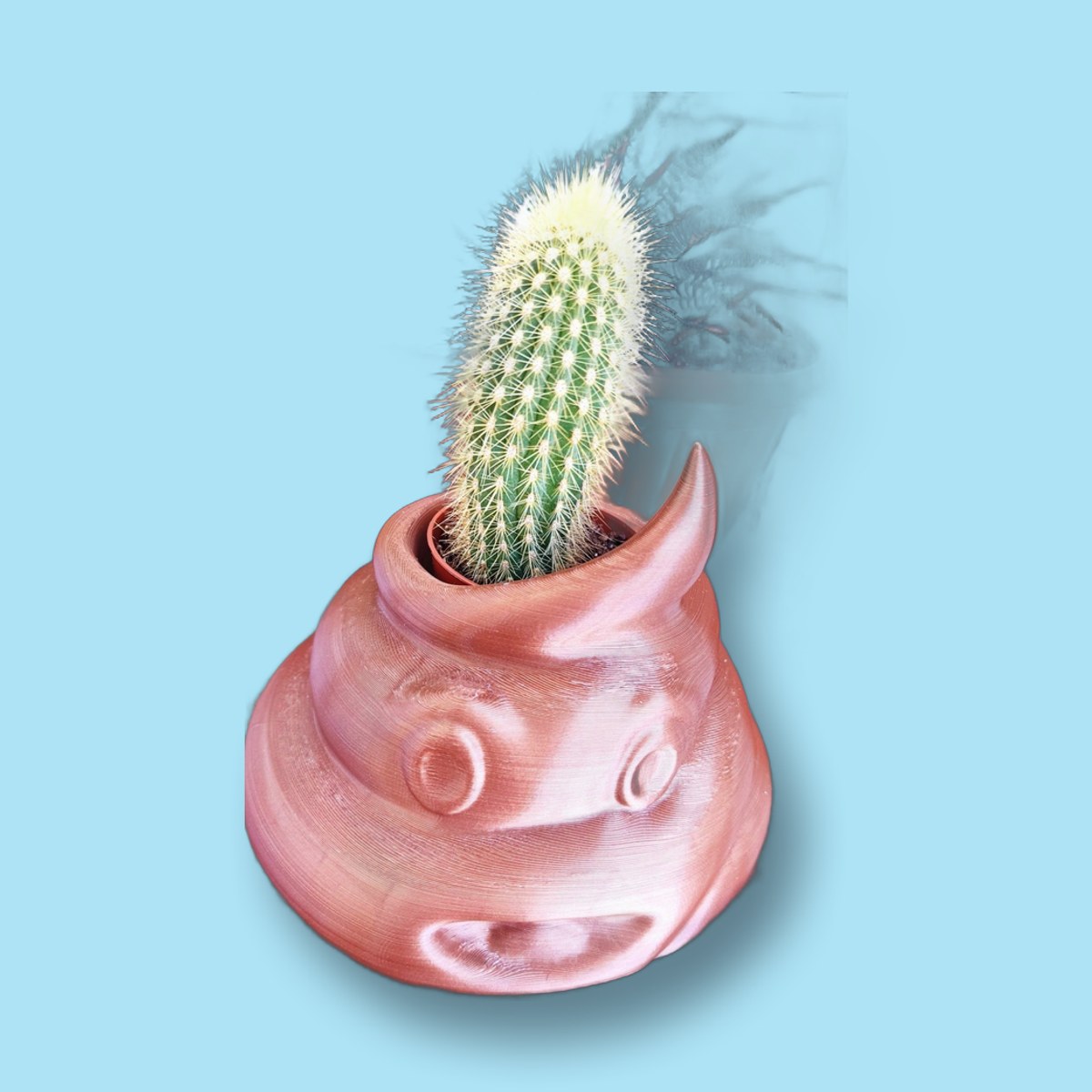 Macetero Emoji Caca