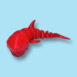 Tiburón articulado para jugar