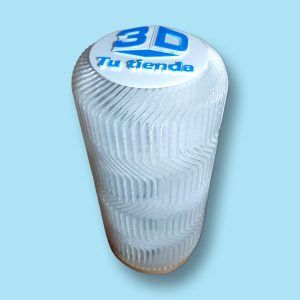 Lámpara led ondulada
