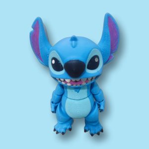 Figura Articulada de Stitch (boca abierta)