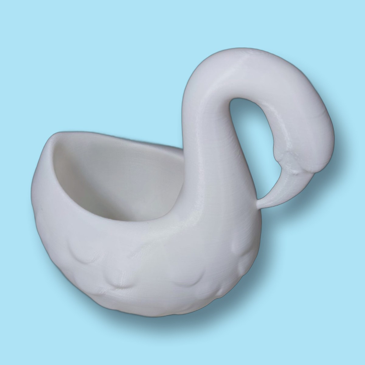 Macetero con forma de Cisne