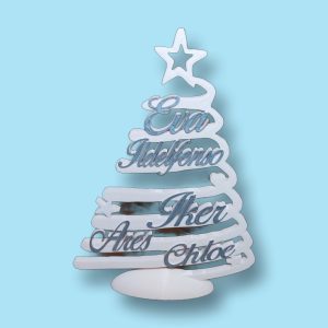 Árbol de Navidad con nombres
