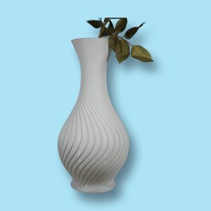 Jarrón Espiral Modelo 1 Blanco
