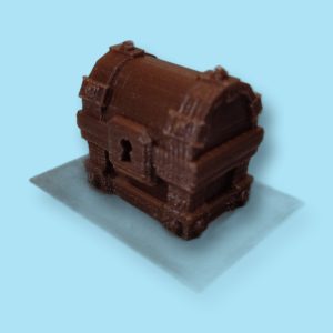 Cofre decorativo para acuario