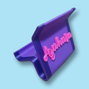Soporte para móvil personalizado ondulado